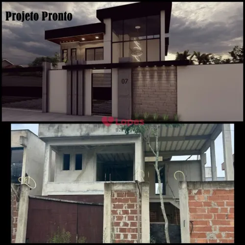 Casa de Alto Padrão faltando acabamento