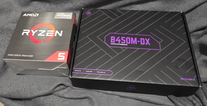 Combo AMD Ryzen 5 5600gt + mobo mancer b450m-dx