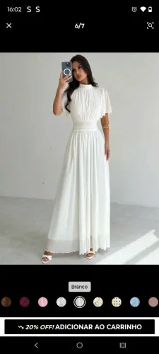 Vestido casamento ou chá revelação