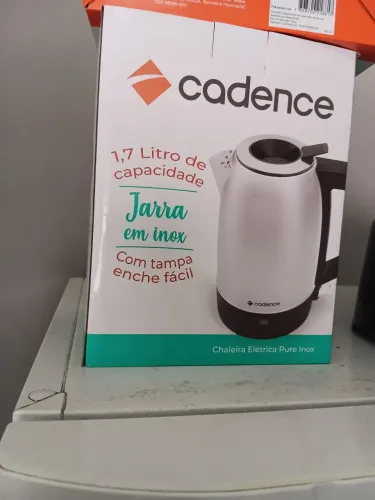 CHALEIRA ELÉTRICA CADENCE NOVA 1,7 LITROS