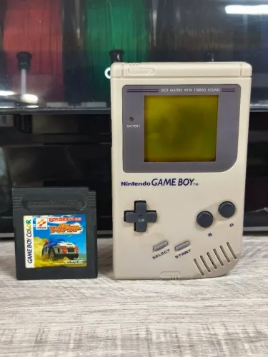Gameboy + jogo corrida - envio pela Olx