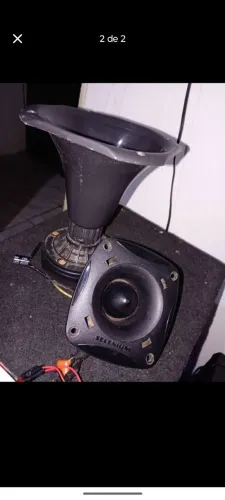 Vendo twitter e corneta já com capacitor!