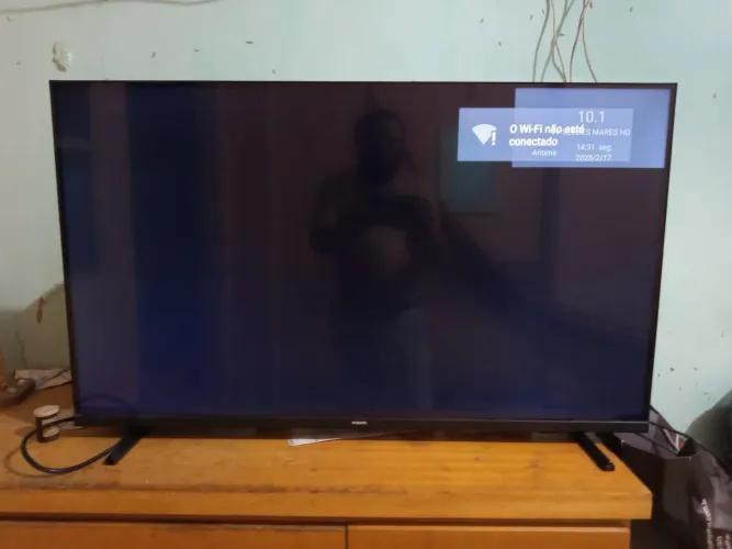 Smart tv Philips 43 polegadas com defeito na imagem