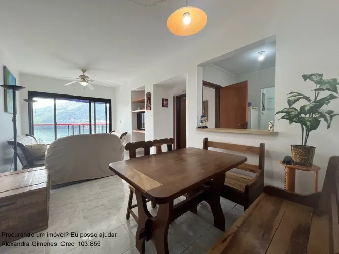 Apartamento para locação em Caraguatatuba-SP, no bairro Martim de Sá, com 1 quarto, 1 banh