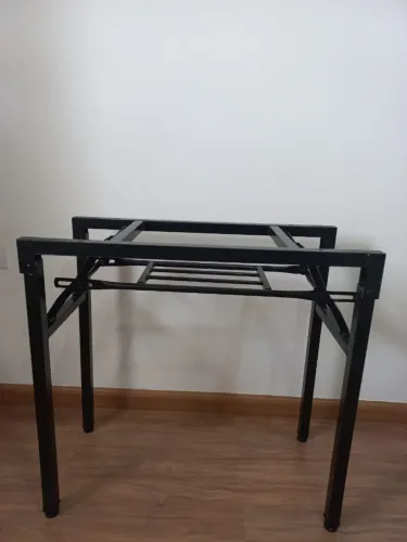 Pés base de mesa dobrável