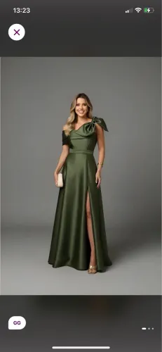 VESTIDO VERDE GG - MADRINHAS OU FORMANDAS