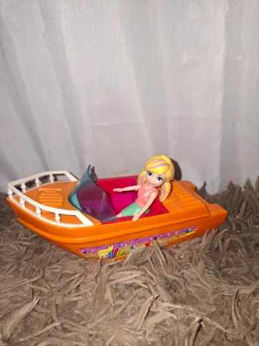 Kit Boneca e Lancha Polly Pocket
