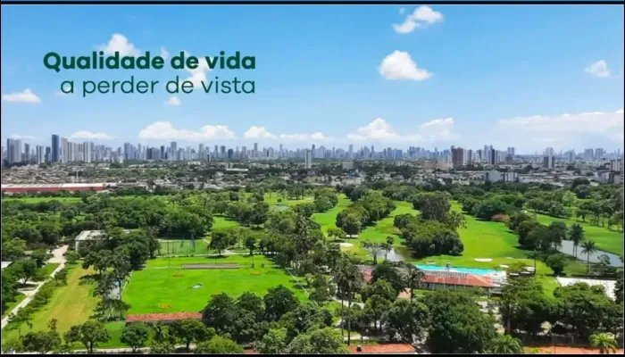 Caxanga Life Club | 3 quartos com 60m² | Lazer Completo | Vista para o Golf Club