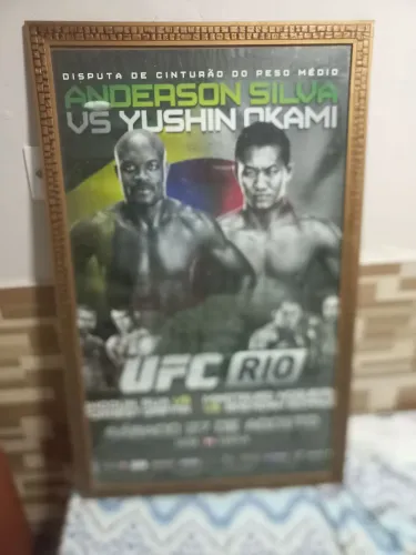 Pôster UFC Anderson Silva 