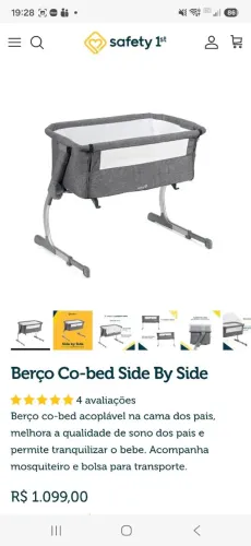 Berço Safety 1?