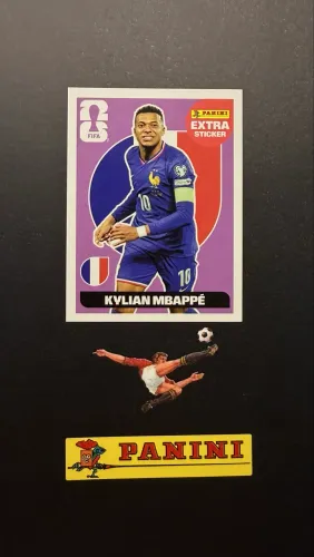 Figurinha Mbappé Legend Roxa - Copa do Mundo 2026