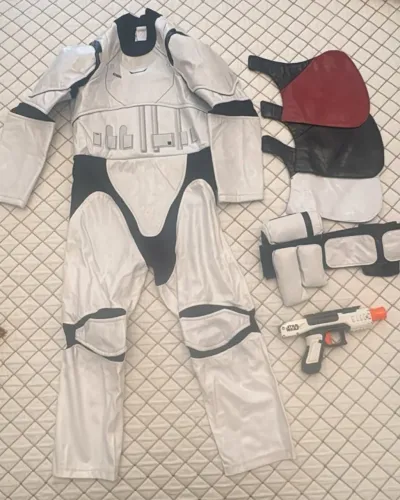 Fantasia Stormtrooper Disney Original Completa