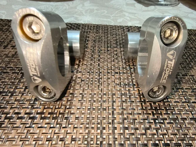 Riser elevador de guidão de moto para BMW e Triumph