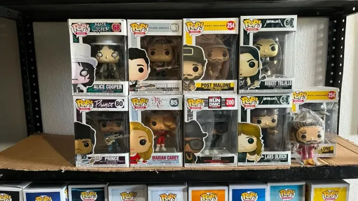 Funko Pop Astros da Música - Valores na Descrição.