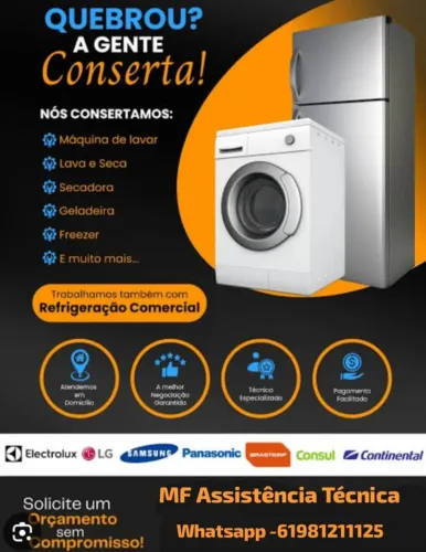 Assistência técnica em eletrodomésticos