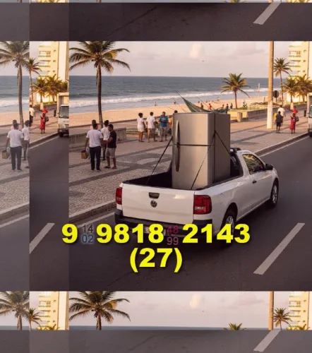 frete para transporte de cargas AGORA em Vitória!