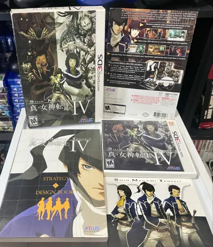 Shin Megami Tensei IV Limited Edition Americano 3DS Usado 