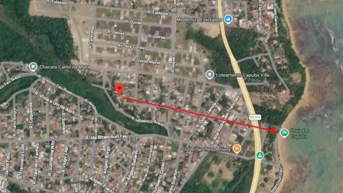 LOTE 360m² EM JACARAÍPE - 3 MINUTOS DA PRAIA DE CAPUBA