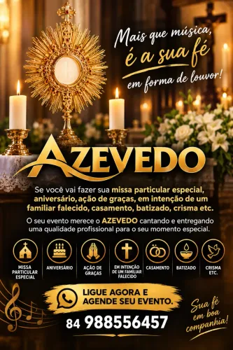 Cantor para Missa
