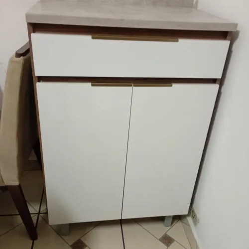 Armário Multiuso - Ideal para Cozinha, Lavanderia ou Escritório