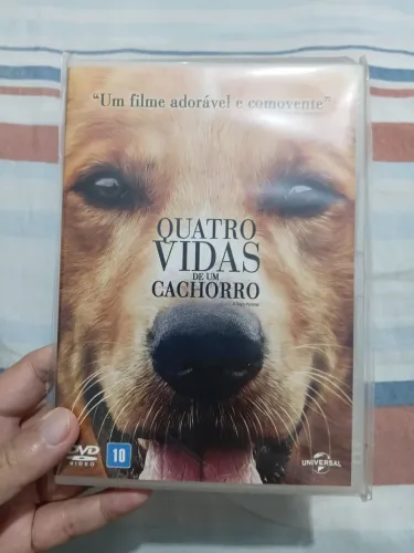 Dvd quatro vidas de um cachorro usado