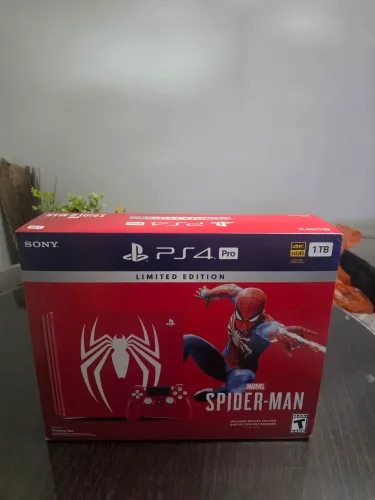 PlayStation 4 Pro Spider man  Limited Edition Novo Lacrado 