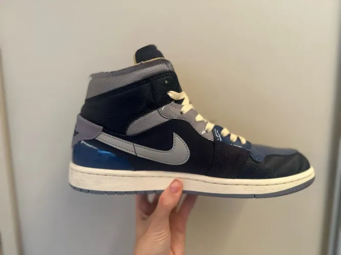 Tênis Air Jordan 1 Mid Zoom Air "French Blue" - Original | Tamanho 40