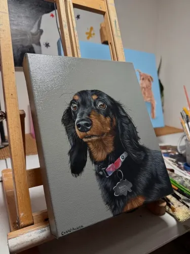 Pintura feitas à mão personalizadas 