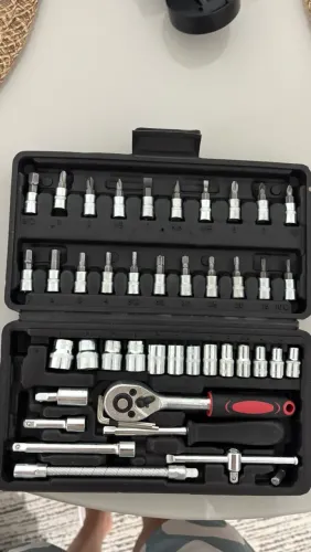 Kit de Chave Catraca Maleta Ferramentas