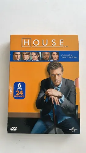 BOX DVD HOUSE M.D. - SEGUNDA TEMPORADA COMPLETA - 6 DISCOS