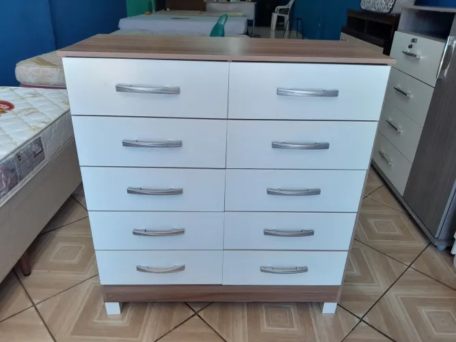 Cômoda gaveteira madeira MDF 