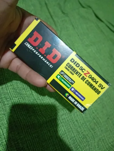 Corrente Comando Did 404 X 104 Fazer 250 Lander Tenere Crf