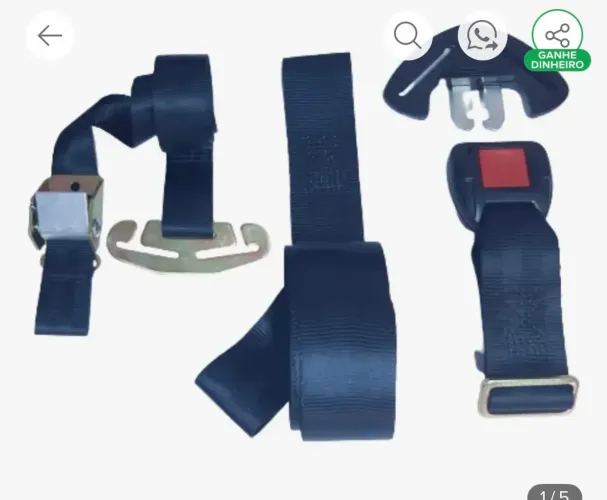 Kit cinto segurança cadeira infantil