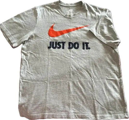 Camiseta Original Nike Cinza Claro XL