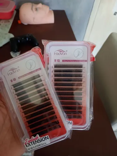 Kit lash designer Cílios 4 D. W - 8 a 12 