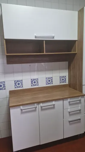 Armários de Cozinha Modulados (Balcão, Aéreo e Paneleiro) - Excelente Estado