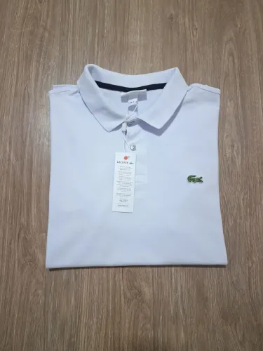 Camisa Polo Lacoste Branca