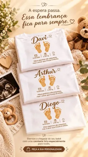 Camisas lembranças