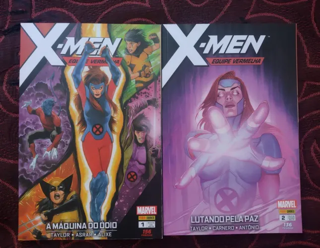 X-Men equipe vermelha