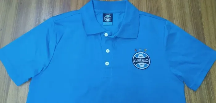 camisa polo licenciada grêmio fbpa Tamanho M Azul