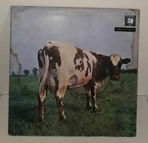 Lp Pink Floyd - Atom Heart Mother - Capa Gatefold,Com Marcas,Ver Fotos