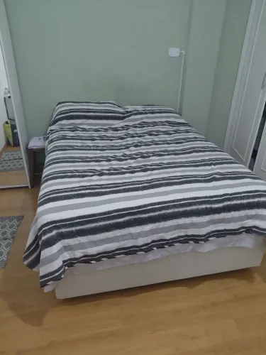 Cama Box Casal com Baú Baixo/ Ortobom