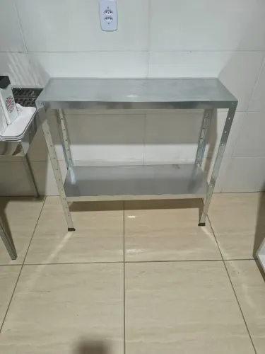 Bancada de aço inox