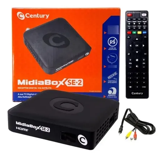 Receptor Century Midiabox SE-2 HDTV Sat HD Regional