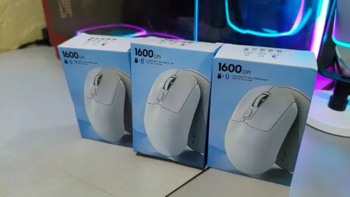 Mouse Sem Fio Wireless Recarregável Preto