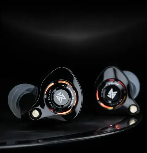 Fone de ouvido KZ Eldar Lacrado Brinde 4 pares de ponteiras extras Frete Grátis.