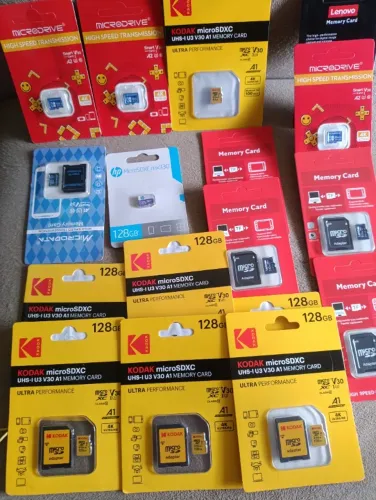Cartão de memória de 128gb a partir de R$ 100