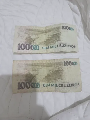 Nota de 100.000 cruzeiros 