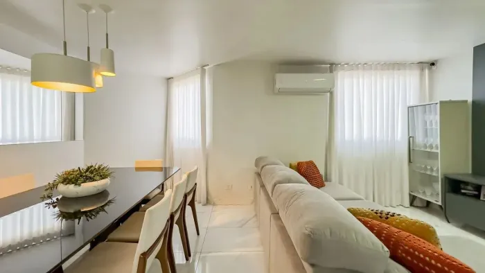 Edifício Castellamare Centro, Apartamento de 3 quartos REFORMADO! Pode ser vendido mobilia