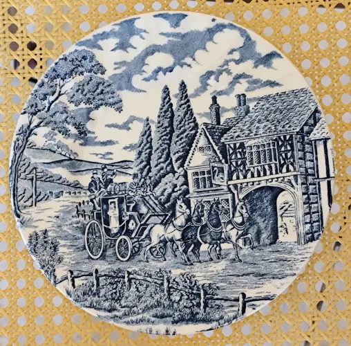 Prato decorativo Inglês.